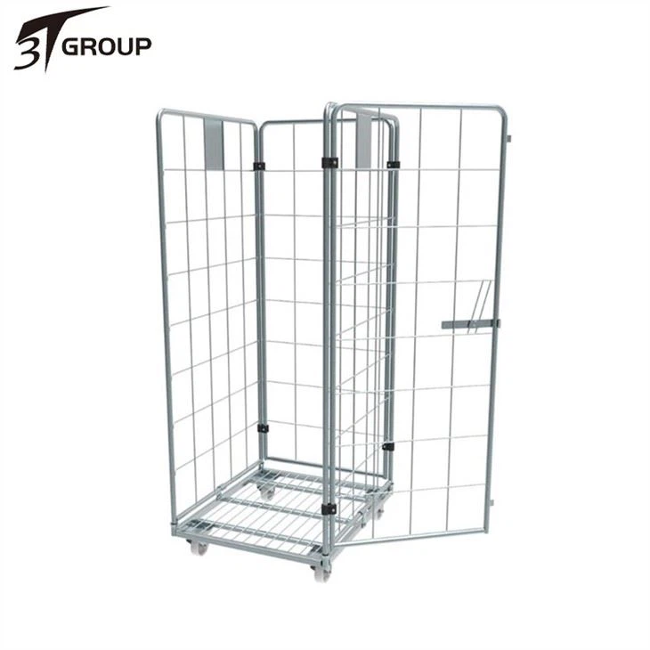 Supermarket Roll Cage Trolley factory